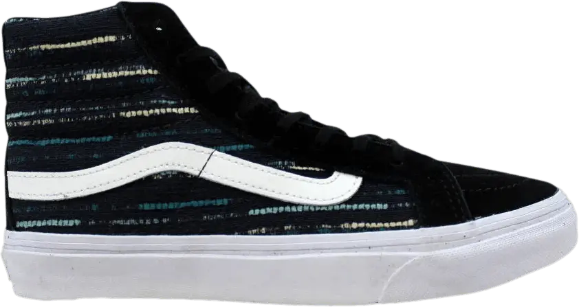  Vans Sk8-Hi Slim Italian Weave Black