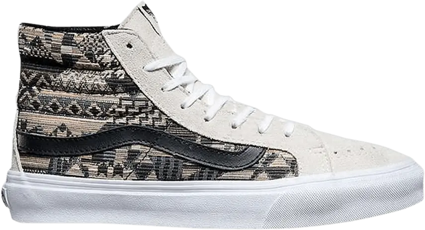  Vans Sk8-Hi Slim &#039;Italian Weave - Aztec&#039;