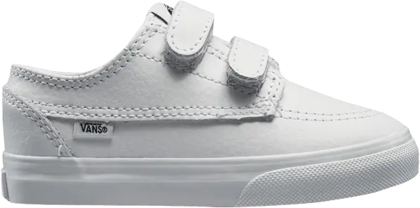  Vans Brigata V Toddler &#039;White&#039;