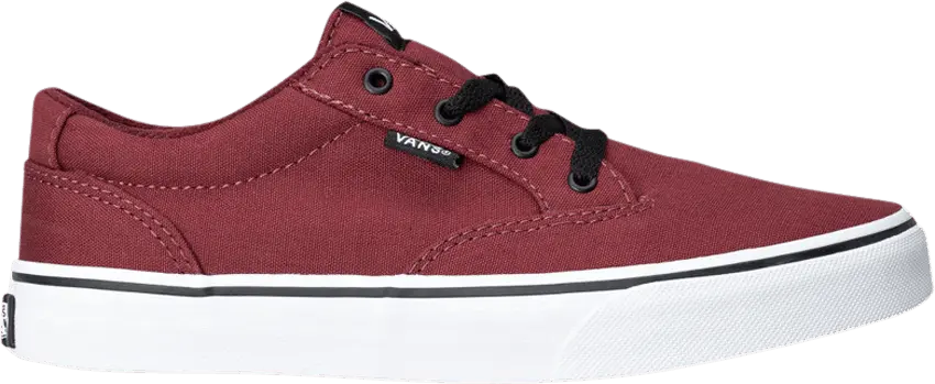  Vans Winston Kids &#039;Oxblood Red&#039;