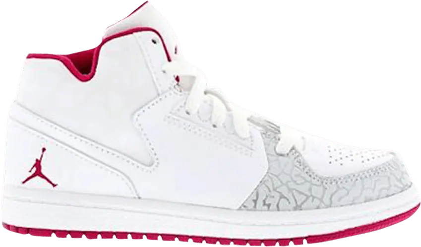  Jordan 1 Flight 3 Premium GP &#039;White Cement Fuchsia&#039;