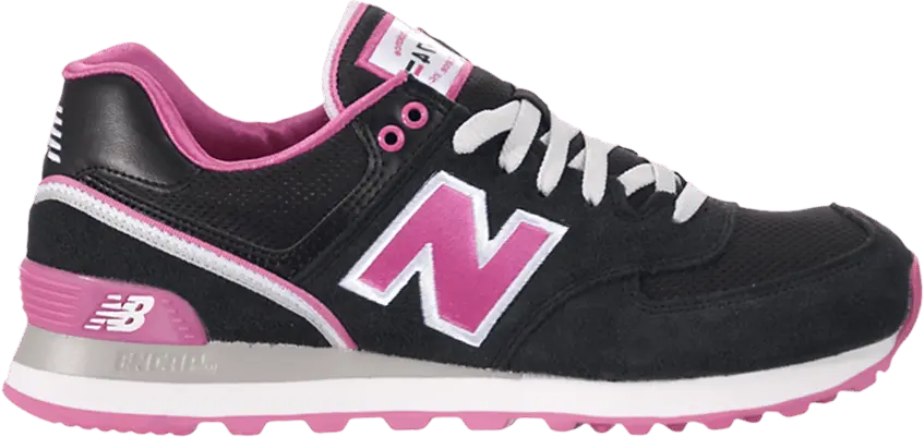  New Balance Wmns 574 &#039;Stadium Jacket Pack - Black Pink&#039;