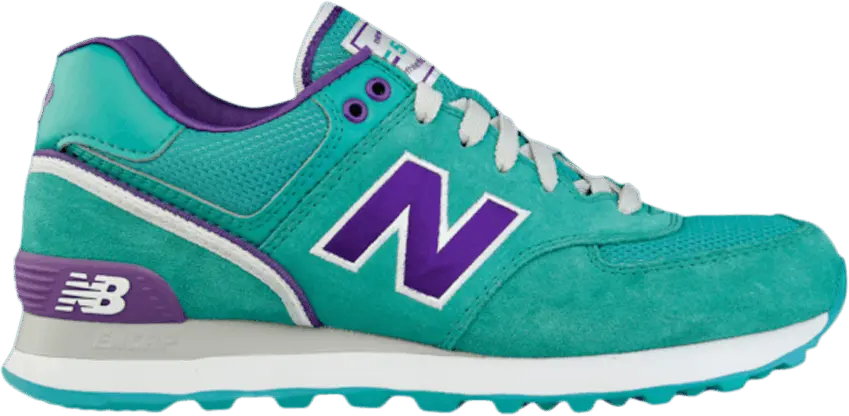  New Balance Wmns 574 &#039;Stadium Jacket Pack - Teal Purple&#039;