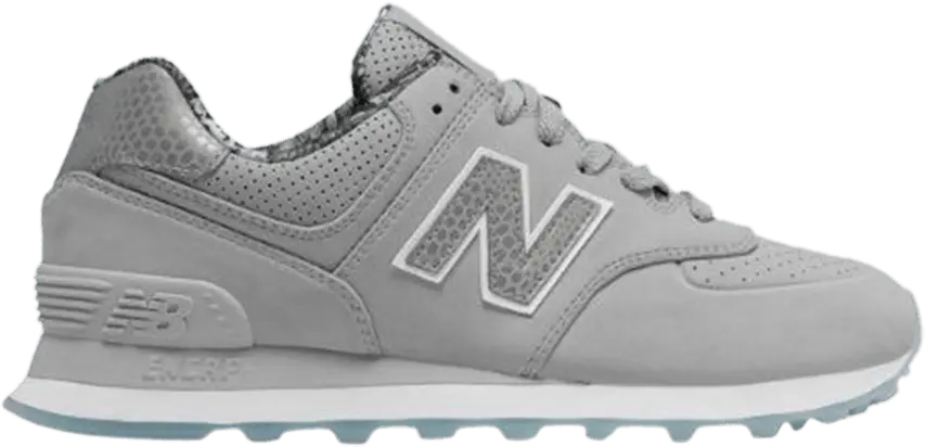  New Balance Wmns 574 Lux Reptile &#039;Silver Mink&#039;