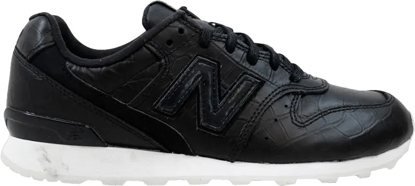  New Balance Leather 696 Black (W)