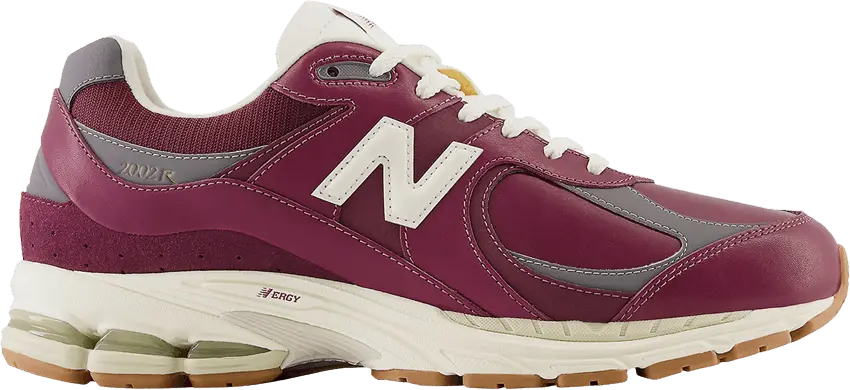  New Balance 2002R &#039;Vintage Leather Pack - Burgundy&#039;