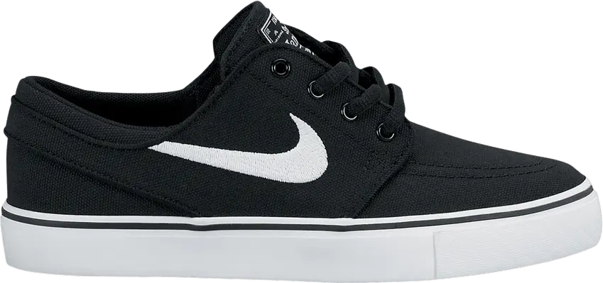  Nike Stefan Janoski Canvas GS &#039;Black&#039;