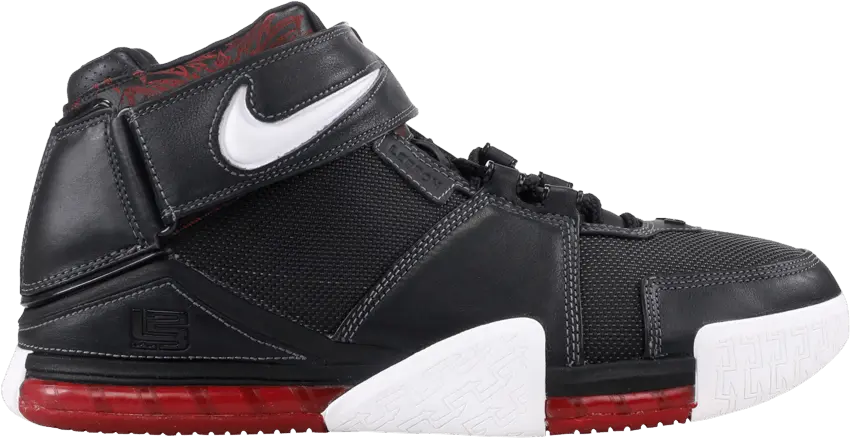 Nike Zoom LeBron 2 &#039;Black Crimson&#039; Sample