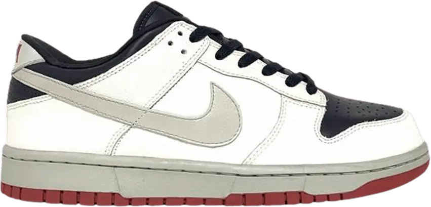  Nike Dunk Low &#039;White Obsidian Varsity Red&#039;