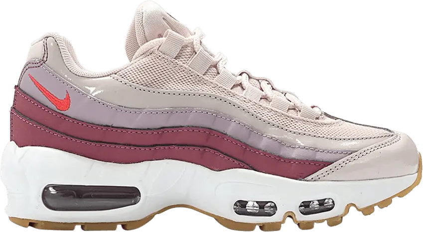  Nike Air Max 95 Barely Rose Hot Punch (Women&#039;s)