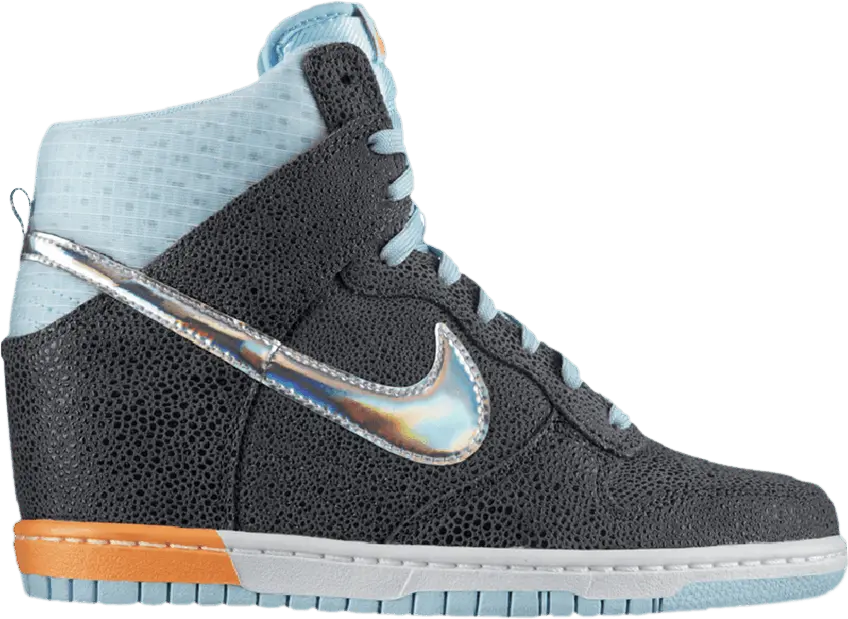  Nike Wmns Dunk Sky High Premium &#039;Dark Grey Glacier Ice&#039;