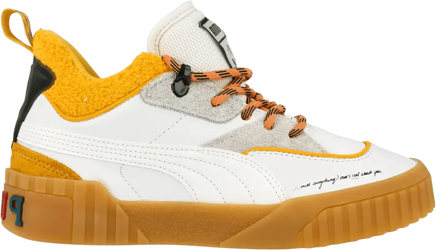  Puma Sue Tsai x Wmns Cali &#039;White Yellow Gum&#039;