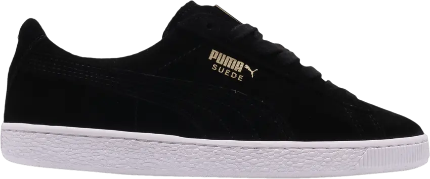  Puma Suede Classic Metal Badge &#039;Black White&#039;