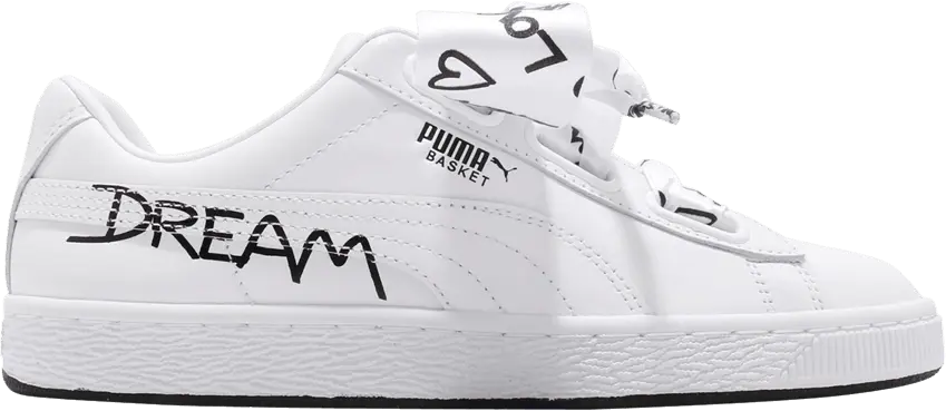  Puma Wmns Basket Heart &#039;HNDWRTTN&#039;