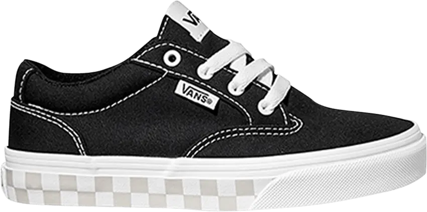  Vans Winston Kids &#039;Checkered Foxing - Black&#039;