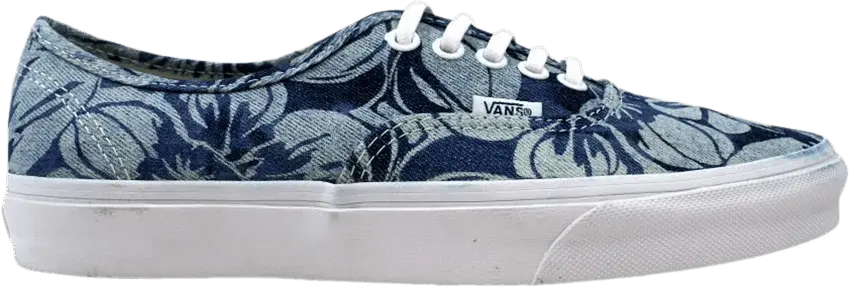  Vans Authentic Indigo Tropical Blue