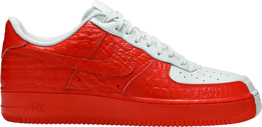  Nike Air Force 1 Low Split Grey Red