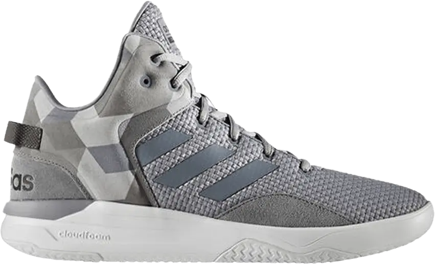 Adidas Cloudfoam Revival Mid &#039;Grey&#039;