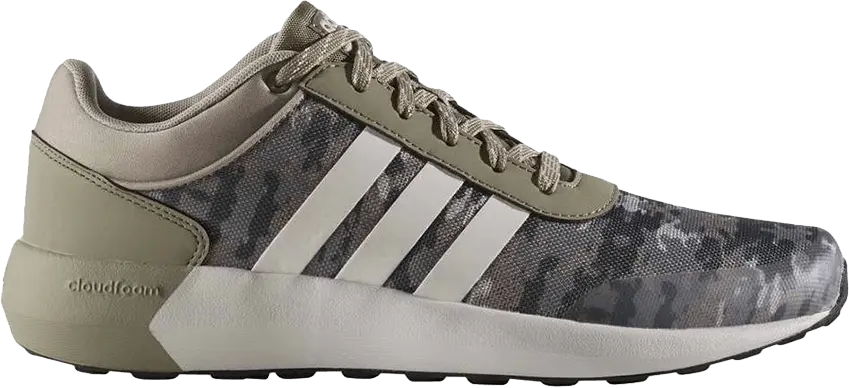  Adidas Cloudfoam Race &#039;Camo&#039;