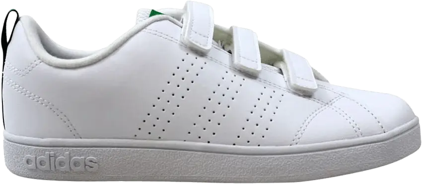  Adidas VS Advantage Clean CMF J &#039;White Green&#039;