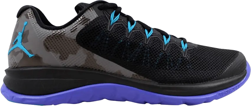 Jordan Flight Runner 2 Black Blue Lagoon Bright Concord