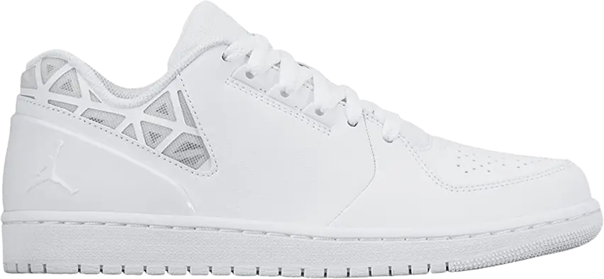  Jordan 1 Flight 3 Low &#039;Triple White&#039; Sample