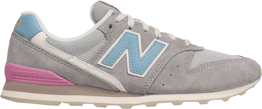  New Balance Wmns 996 &#039;Grey Blue Pink&#039;