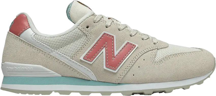  New Balance 996 Off White Pink Teal (W)