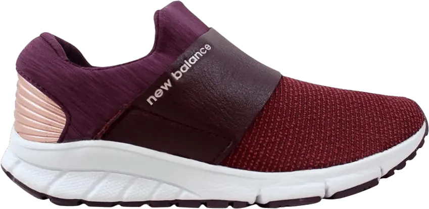  New Balance Wmns Vazee Rush Slip-On &#039;Burgundy&#039;