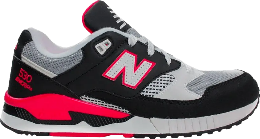  New Balance 530 Black Grey Pink