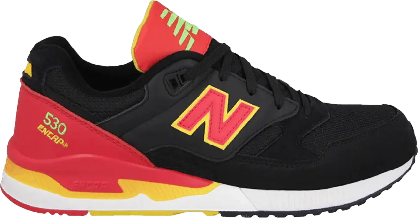  New Balance 530 &#039;Black Yellow Red&#039;