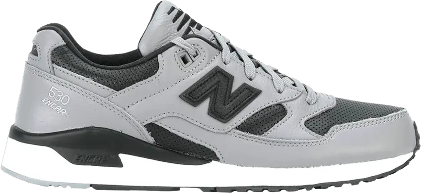  New Balance 530 Lux Leather Steel Grey Black