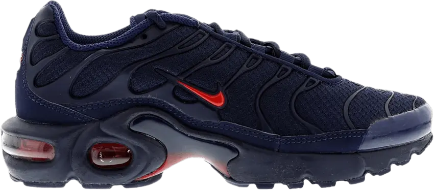  Nike Air Max Plus GS &#039;Midnight Navy Challenge Red&#039;