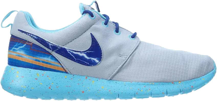  Nike Roshe One Print GS &#039;Wolf Grey Blue&#039;