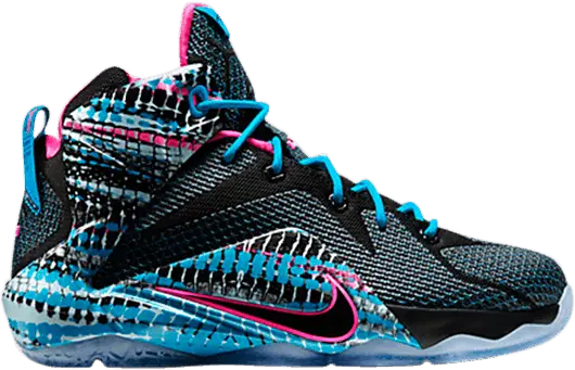  Nike LeBron 12 GS &#039;23 Chromosomes&#039;