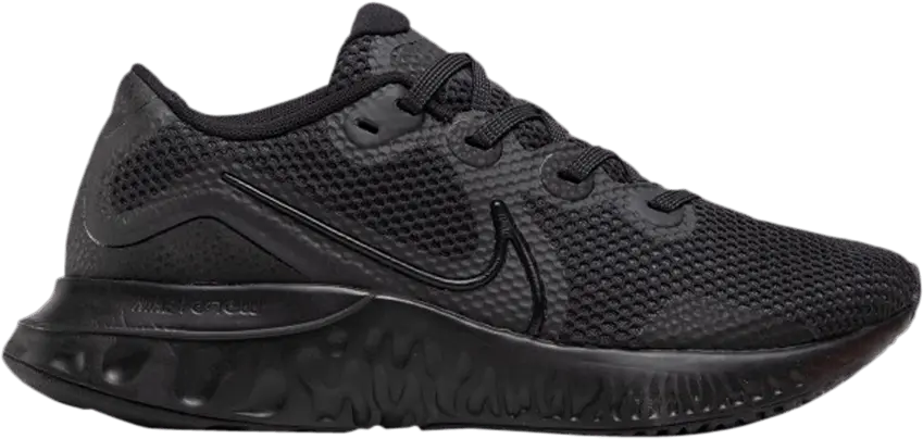  Nike Wmns Renew Run &#039;Triple Black&#039;