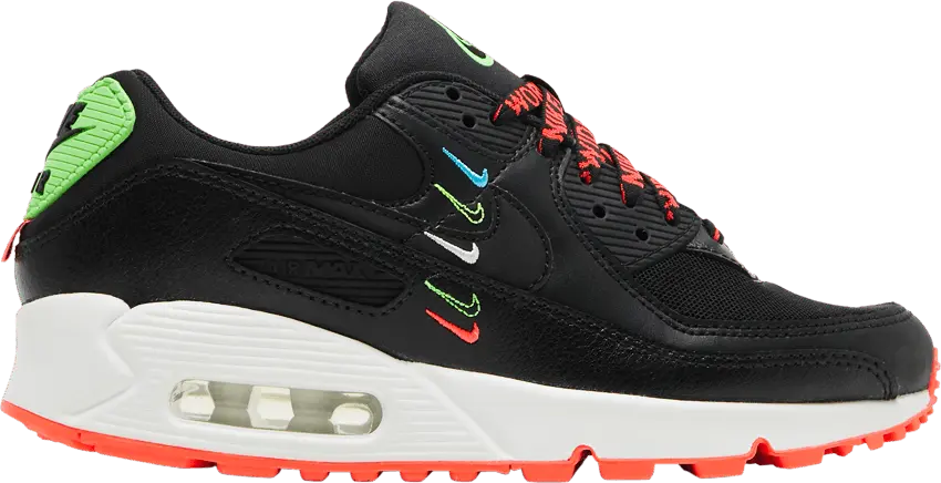  Nike Wmns Air Max 90 SE &#039;Worldwide Pack - Black Flash&#039;