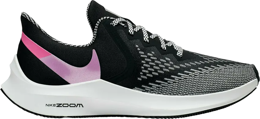  Nike Wmns Zoom Winflo 6 &#039;Black Lotus Pink&#039;