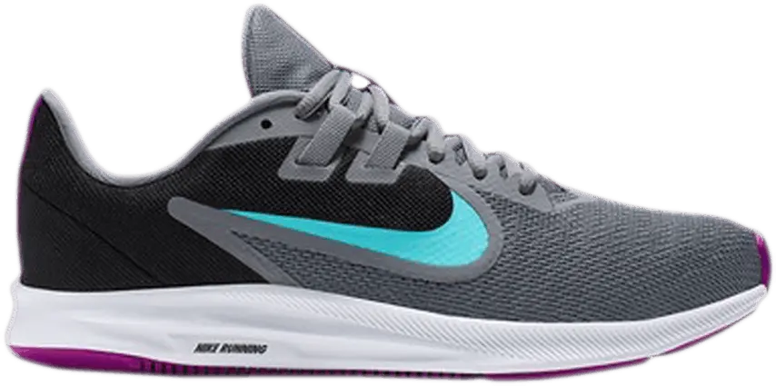  Nike Wmns Downshifter 9 &#039;Cool Grey Aqua&#039;