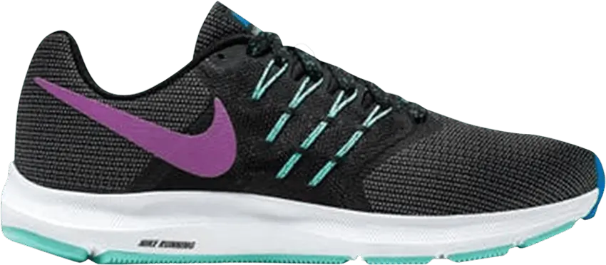 Nike Wmns Run Swift SE &#039;Black Vivid Purple Aqua&#039;