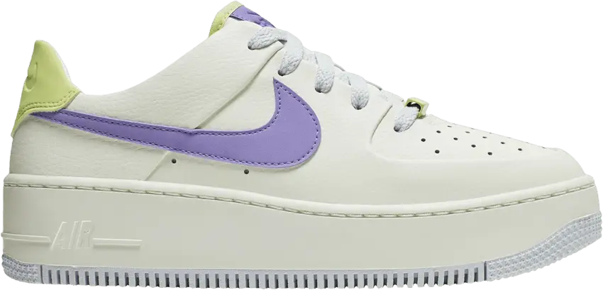  Nike Air Force 1 Sage Low Sail Medium Violet (Women&#039;s)