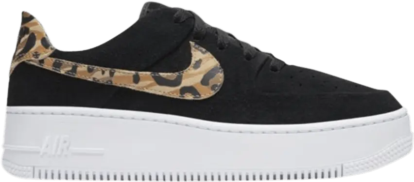  Nike Wmns Air Force 1 Sage Low &#039;Black Leopard&#039;