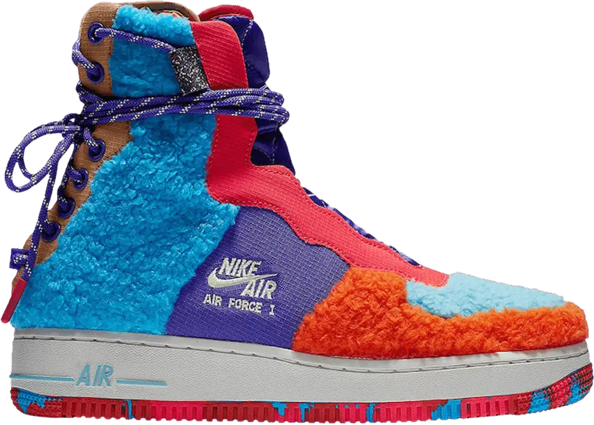  Nike Air Force 1 Rebel XX Sherpa Multi (Women&#039;s)