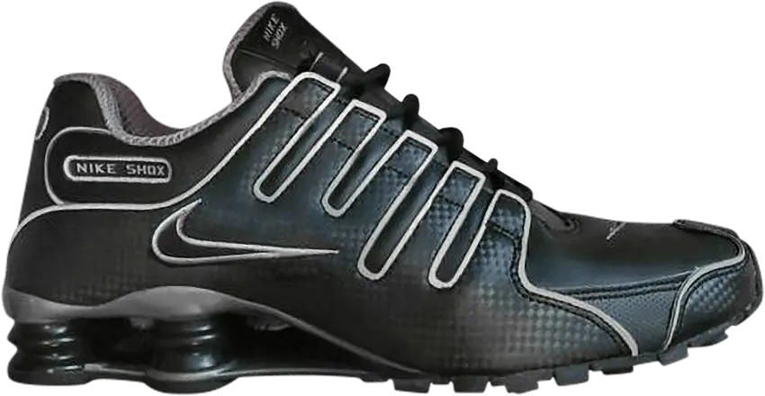  Nike Shox NZ &#039;Black Metallic Pewter&#039;