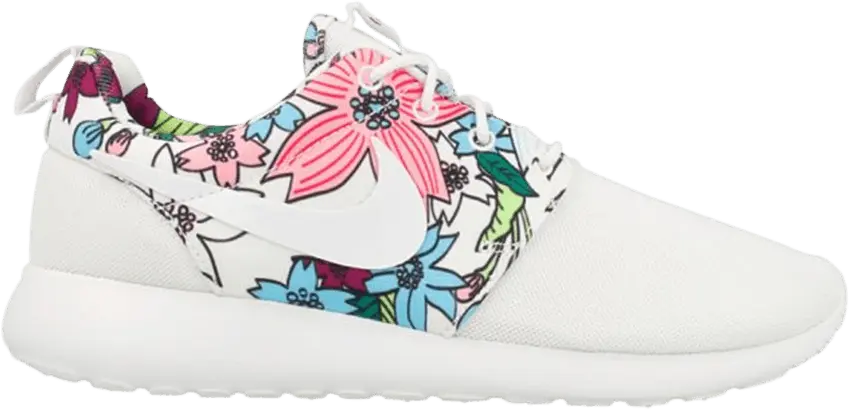  Nike Roshe Run White Floral Aloha (W)