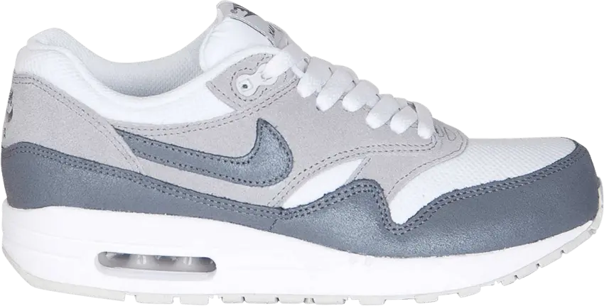  Nike Wmns Air Max 1 Essential &#039;White Cool Grey&#039;