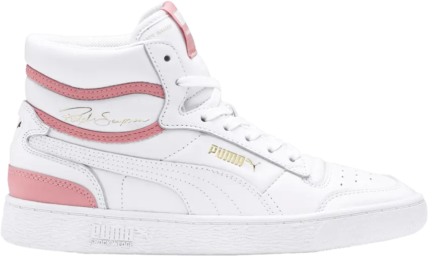  Puma Ralph Sampson Mid &#039;White Bridal Rose&#039;