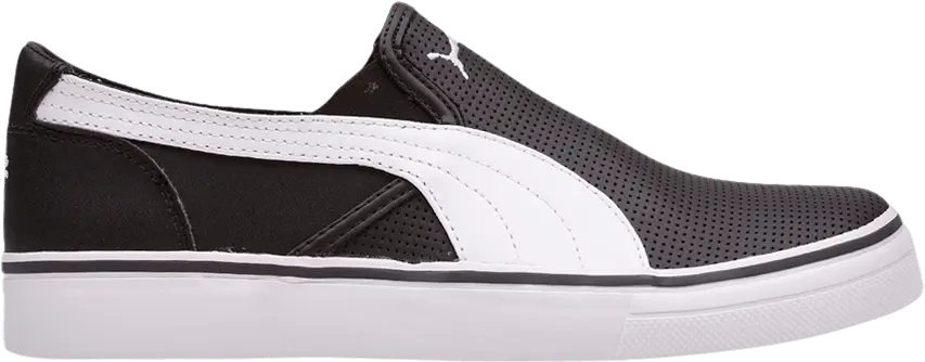 Puma Rip Leather Perforated &#039;Black White&#039;