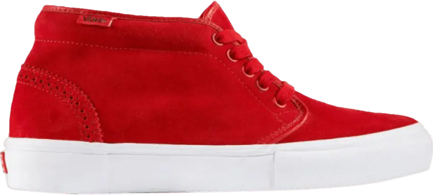  Vans Supreme Perf Chukka &#039;Diamond Red&#039;