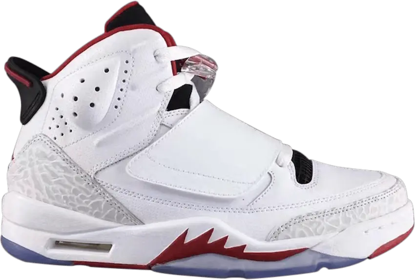  Jordan Son Of White/Gym Red-Black